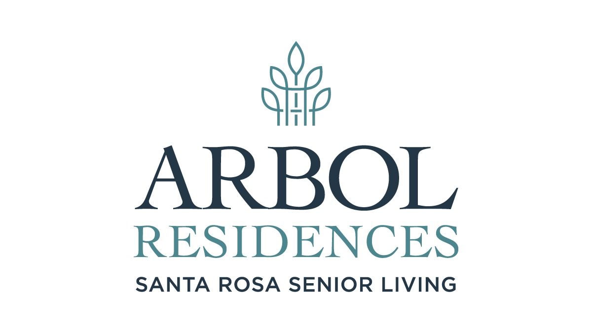 Arbol Santa Rosa Senior Living Logo white Background